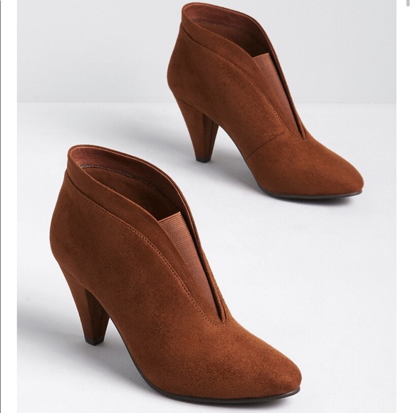 Modcloth Shoes - Calling the Shots Ankle Bootie